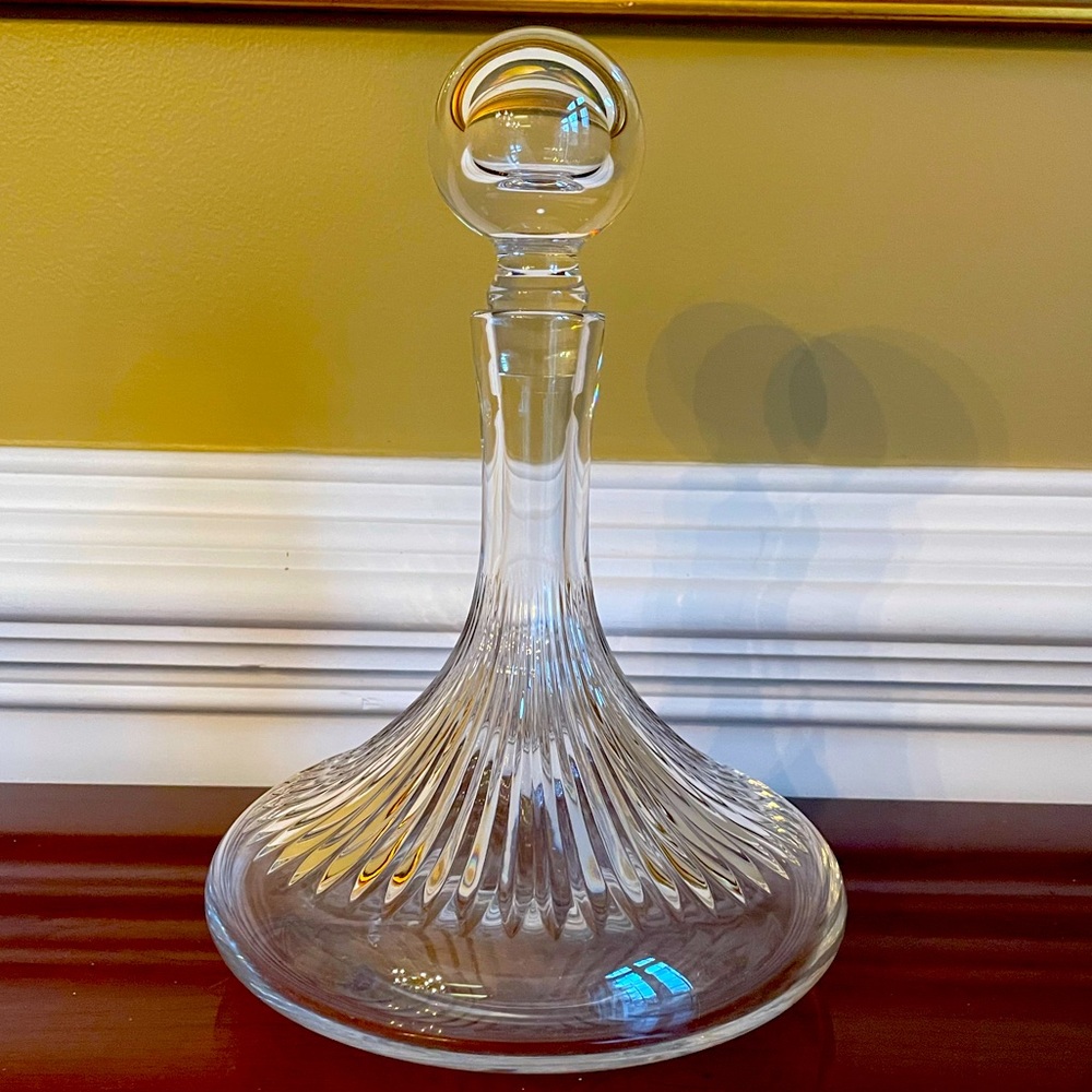 Cristal Saint-Louis Saint Louis Crystal France Wine Spirits Decanter